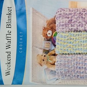 Weekend Waffle Blanket Crochet Pattern From Herrshner's